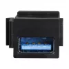 LogiLink Keystone USB 3.0 Type-A Movis į Movis Jungtis, Juoda