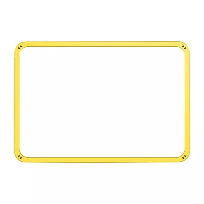 LogiLink LCD rašymo planšetė 19 cm, geltona – daugkartinė įvairiaspalvė piešimo lenta su trynimu ir užraktu