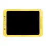 LogiLink LCD rašymo planšetė 19 cm, geltona – daugkartinė įvairiaspalvė piešimo lenta su trynimu ir užraktu
