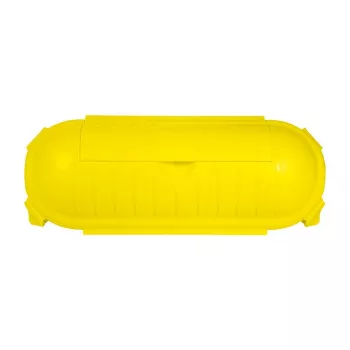 LogiLink LPS217 lauko maitinimo laido apsauginė dėžutė, IP44, geltona