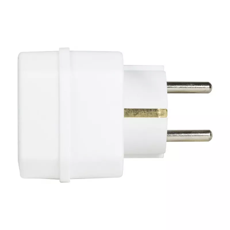 LogiLink LPS221 Schuko į 2x Euro + 1x apsauginį lizdą adapteris, baltas, 16 A, 250 V, 3680 W, apsauga nuo vaikų