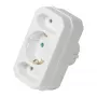 LogiLink LPS221 Schuko į 2x Euro + 1x apsauginį lizdą adapteris, baltas, 16 A, 250 V, 3680 W, apsauga nuo vaikų