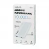 Logilink mobilusis maitinimo bankas, LiPo, 10000 mAh, USB-C įėjimas/išėjimas, baltas