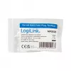 LogiLink modulinis kištukas RJ45 Cat.6A, UTP, be įrankių, baltas