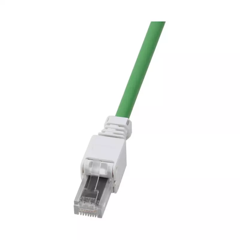 LogiLink modulinis kištukas RJ45 Cat.6A, UTP, be įrankių, baltas