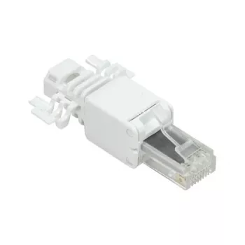 LogiLink modulinis kištukas RJ45 Cat.6A, UTP, be įrankių, baltas