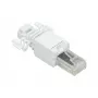 LogiLink modulinis kištukas RJ45 Cat.6A, UTP, be įrankių, baltas