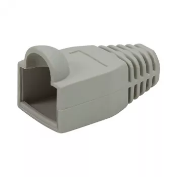 LogiLink Modular RJ45 Plug Cable Boot 6.5mm Pilka, 50vnt.