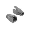 LogiLink MP0035 RJ45 įtempimo mažinimo gaubteliai, pilki, 50 vnt.
