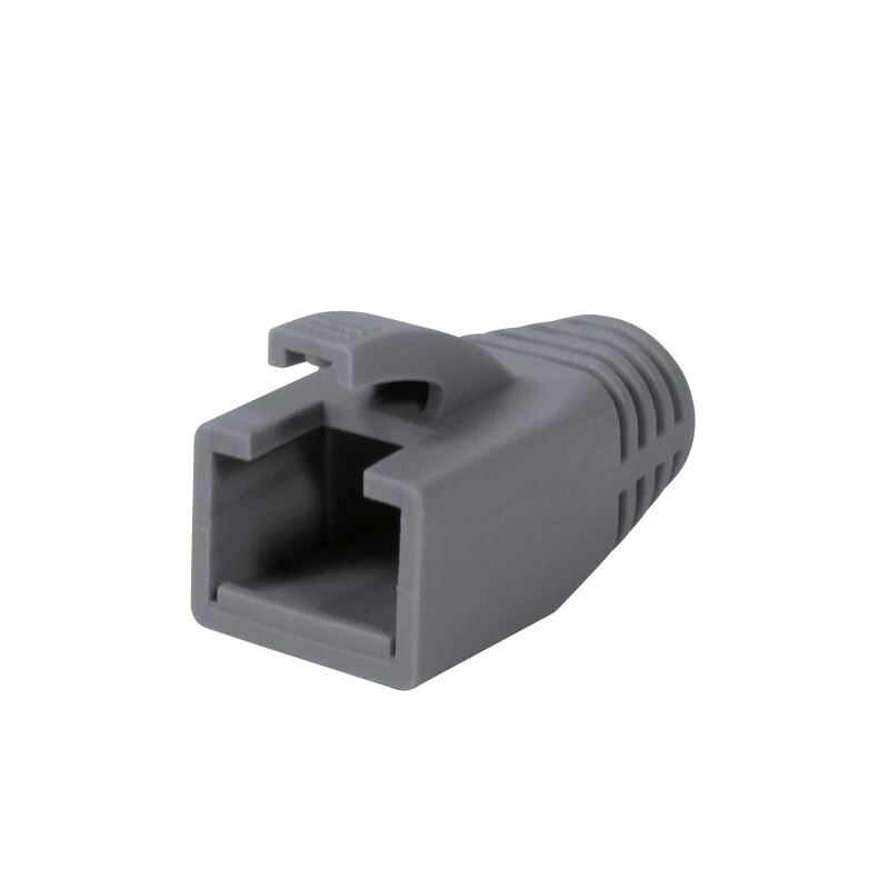LogiLink MP0035 RJ45 įtempimo mažinimo gaubteliai, pilki, 50 vnt.
