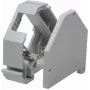 LogiLink MP0053 DIN bėgio adapteris 1x RJ45 Keystone moduliui, plastikinis, baltas