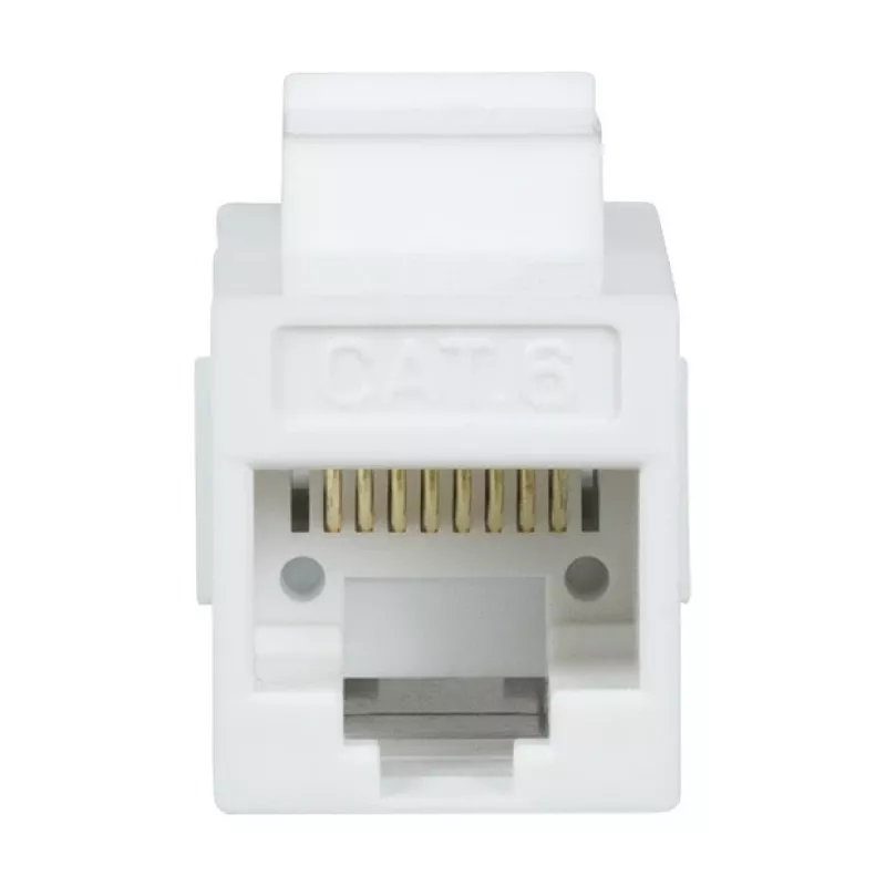 LogiLink NK4012W Cat.6 UTP Keystone movimas, 2x RJ45, baltas