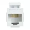 LogiLink NK4012W Cat.6 UTP Keystone movimas, 2x RJ45, baltas