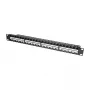 LogiLink NK4045 Keystone Patch Panel 1U 48 prievadų neekranuotas juodas