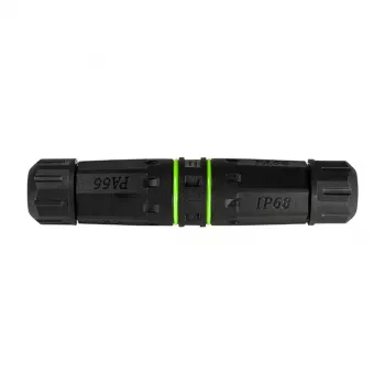 Logilink Lauko šviesolaidžio Simplex SC jungtis su 2 kabelių įvadais, IP65, pilka