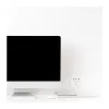 LOGILINK PA0253 Sieninis lizdas su 1 Schuko rozete, 1 USB-A ir 1 USB-C įkrovimo prievadu, 3.1A, baltas