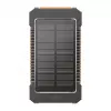 LogiLink PA0321 Saulės energijos powerbankas 6000 mAh su USB-C, IP65, juodas