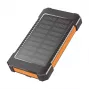 LogiLink PA0321 Saulės energijos powerbankas 6000 mAh su USB-C, IP65, juodas