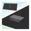 LOGILINK PA0341 Sulankstoma saulės baterija - 30W, USB-C ir USB-A bei nuolatinės srovės išėjimas, monokristalinė, IPX4 atspari purslams