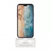 LogiLink PA0349W mobilusis maitinimo bankas, 5000 mAh, LiPo, įmontuota sulankstoma USB-C jungtis ir USB-C prievadas, baltas