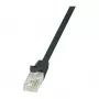 LOGILINK pataisos kabelis Cat.5e U/UTP 1,50 m juodas