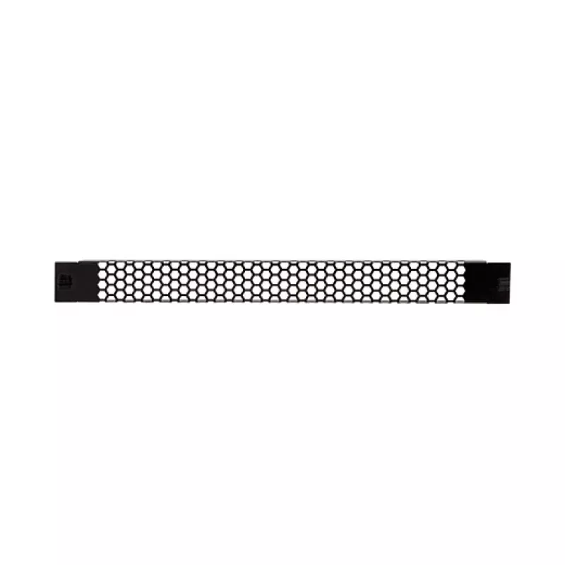 LogiLink PN110B 19 inch 1U ventiliuojamas stelažo skydas, juodas RAL 9005
