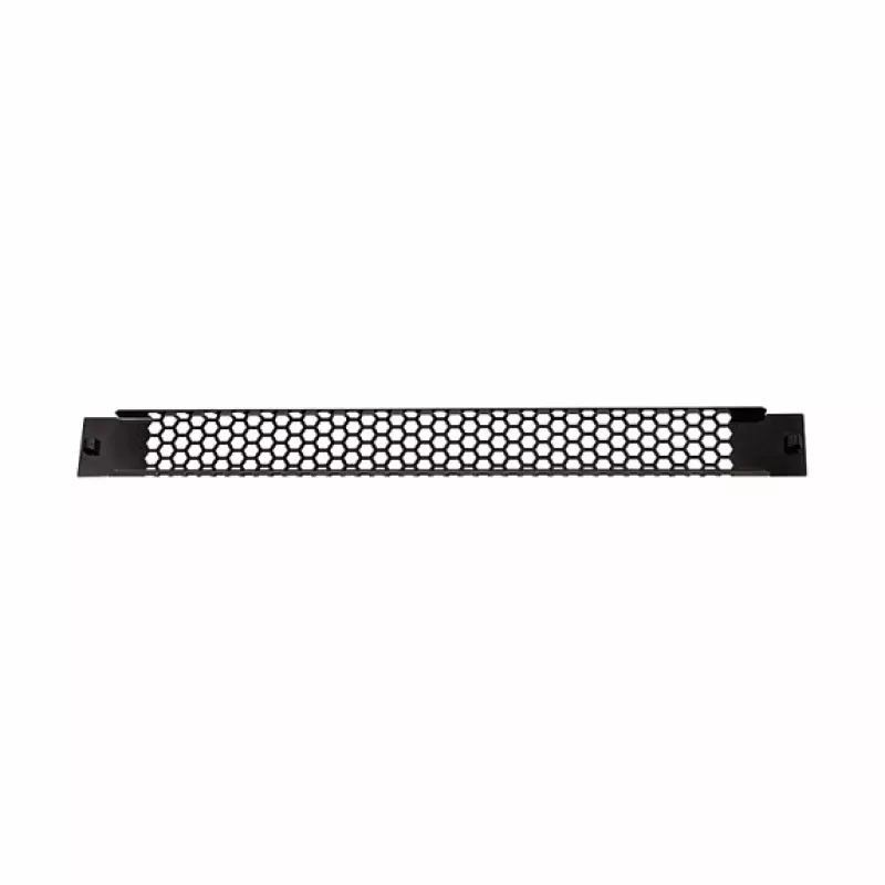 LogiLink PN110B 19 inch 1U ventiliuojamas stelažo skydas, juodas RAL 9005