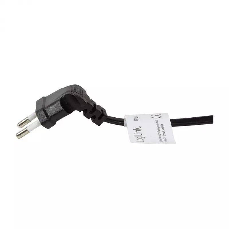 LogiLink maitinimo laidas Europlug CEE 7/16 į IEC C7 0,75 m juodas