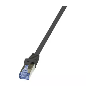 LogiLink PrimeLine Cat.7 Patch Cable RJ-45 (M) - 0.25 m Juoda