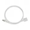 LogiLink Professional CAT 6a S/FTP Patch ilginamasis kabelis, RJ-45 kištukas į lizdą, 1 m, baltas, LSZH, Snagless