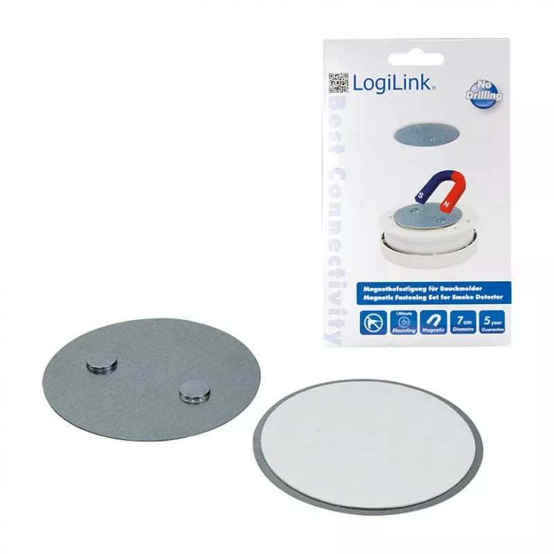 LogiLink SC0005 Magnetinis dūmų detektoriaus tvirtinimo rinkinys