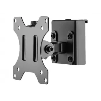 LOGILINK Slatwall pasukamas monitoriaus laikiklis, 13-27 colių, VESA 75/100, 8 kg, juodas
