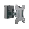 LOGILINK Slatwall pasukamas monitoriaus laikiklis, 13-27 colių, VESA 75/100, 8 kg, juodas