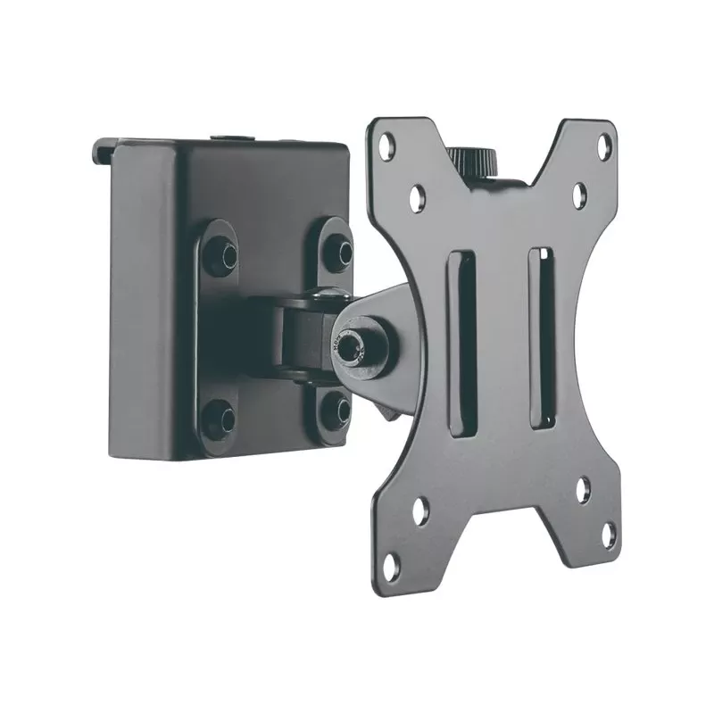 LOGILINK Slatwall pasukamas monitoriaus laikiklis, 13-27 colių, VESA 75/100, 8 kg, juodas