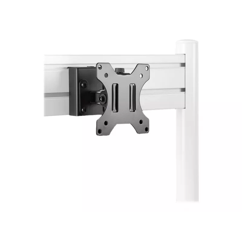 LOGILINK Slatwall pasukamas monitoriaus laikiklis, 13-27 colių, VESA 75/100, 8 kg, juodas