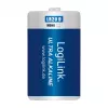 LogiLink Ultra Power šarminė D baterija LR20, 2 vnt. lizdinė pakuotė