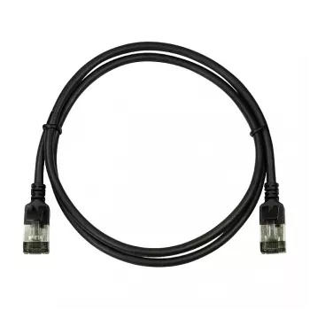 LogiLink Ultraflex SlimLine Cat6a S/FTP jungiamasis laidas, 2 m, juodas (CQ9053S)