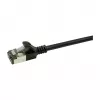 LogiLink Ultraflex SlimLine Cat6a S/FTP jungiamasis laidas, 2 m, juodas (CQ9053S)