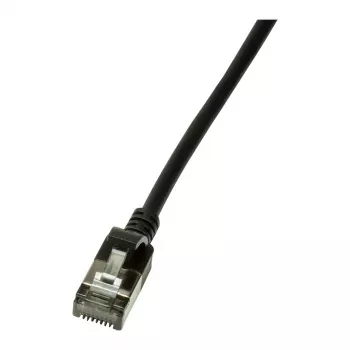 LogiLink Ultraflex SlimLine Cat6a S/FTP jungiamasis laidas, 2 m, juodas (CQ9053S)