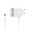 LogiLink Universal Wall USB Charger - Maitinimo šaltinis - 2.1 A - 2 išvesties prievadai (USB)