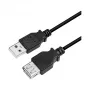 LogiLink CU0011B USB 2.0 ilginamasis laidas, USB-A kištukas į USB-A lizdą, juodas, 3 m