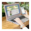 LogiLink USB 2.0 Type-C laidas, C/M į C/M, 480 Mbps, 60W, nailoninis, geltonas, 0,5 m