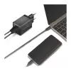Logilink USB-A/C įkrovimo rinkinys, 15 W, po 1x USB-A, 1x USB-C, juodos spalvos