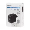 LogiLink USB-A sieninis įkroviklis, 24W, 4 prievadai, 4x USB-A, juodas