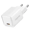 LogiLink USB-C įkroviklis 20W GaN, 1 prievadas, USB Power Delivery, baltas