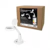 LOGILINK WZ0059 LED didinamoji lempa su staliniu stovu, 3 dioptrijos (1,75x), 40 SMD LED, 6,5 W, dienos šviesos balta, juoda