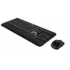 Logitech Advanced Combo belaidžio klaviatūros ir pelės rinkinys - juoda
