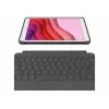 Logitech Combo Touch klaviatūra ir dėklas su jutikliniu kilimėliu, foniniu apšvietimu, Apple Smart Connector, AZERTY prancūzų, grafito spalvos, skirta Apple 10,2 colio iPad (7-osios, 8-osios kartos)