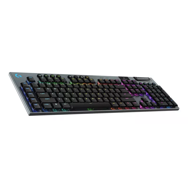 Logitech G G915 X LIGHTSPEED belaidė RGB mechaninė žaidimų klaviatūra - Tactile - Tenkeyless - juoda