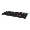 Logitech G G915 X LIGHTSPEED belaidė RGB mechaninė žaidimų klaviatūra - Tactile - Tenkeyless - juoda
